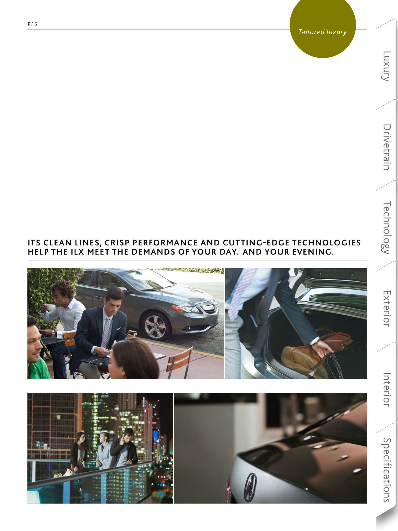 2013 Acura ILX Brochure Page 34